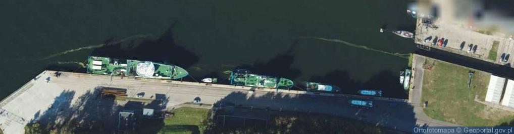 Zdjęcie satelitarne Port wojenny