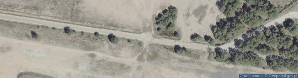 Zdjęcie satelitarne Strzelnica czołgowa - poligon Karliki
