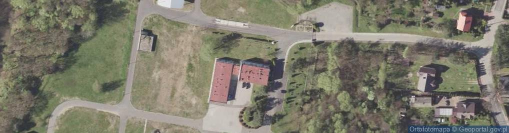 Zdjęcie satelitarne Oczyszczalnia Jeleń - Dąb Laboratorium