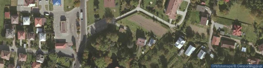 Zdjęcie satelitarne Oczyszczalnia ścieków