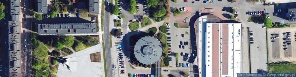 Zdjęcie satelitarne Częstochowski Oddział Przewodników PTTK im. Jana Długosza w Częstochowie