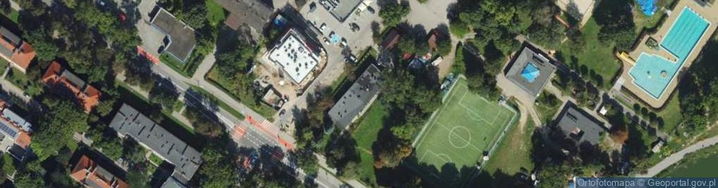 Zdjęcie satelitarne Hutniczo-Miejski Oddział PTTK w Krakowie