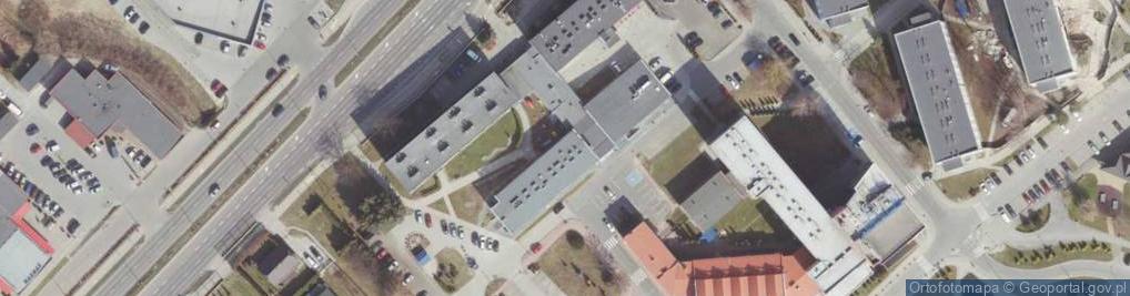 Zdjęcie satelitarne Oddział Akademicki PTTK - w likwidacji