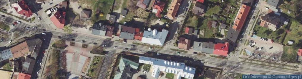 Zdjęcie satelitarne Oddział PTTK 'Ziemi Oświęcimskiej' w Oświęcimiu