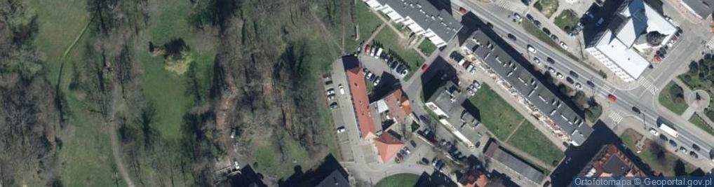 Zdjęcie satelitarne Oddział PTTK Centrum Edukacji Ekologicznej w Strzelcach Opolskich