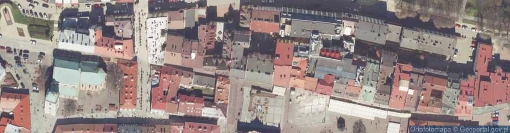 Zdjęcie satelitarne Oddział PTTK w Rzeszowie