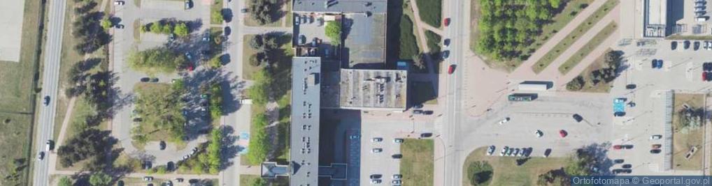 Zdjęcie satelitarne Oddział Zakładowy PTTK przy Polskim Koncernie Naftowym Orlen Spółka Akcyjna Płock