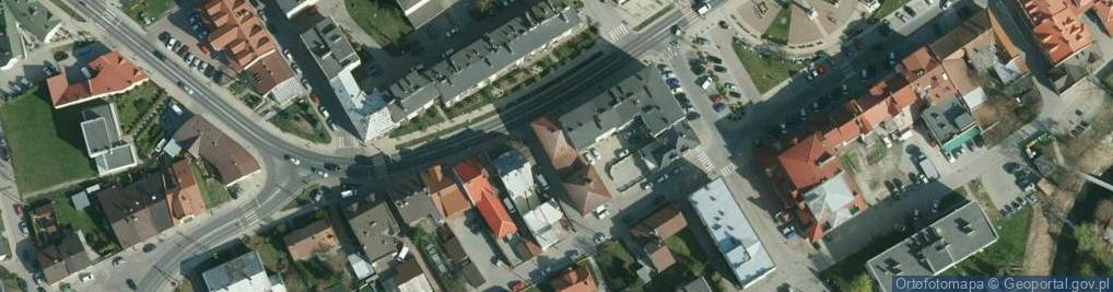 Zdjęcie satelitarne PTTKgo Oddział w Ropczycach