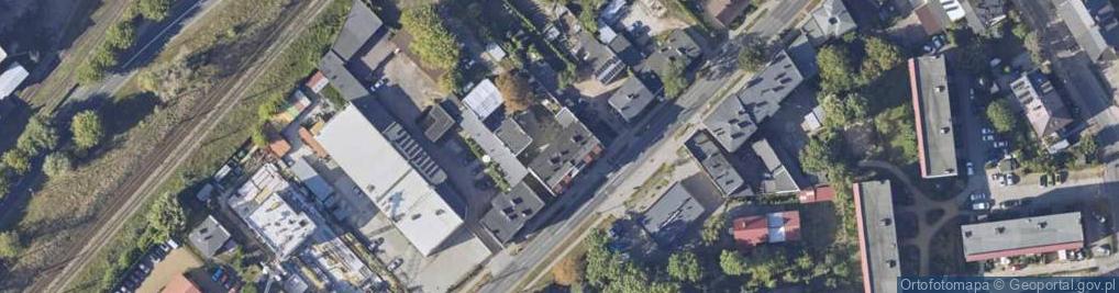 Zdjęcie satelitarne Wojskowy Oddział PTTK przy Klubie Centrum Szkolenia Artylerii i Uzbrojenia w Toruniu