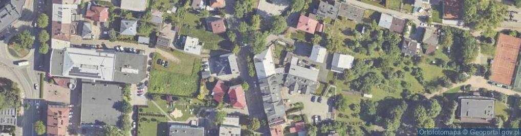Zdjęcie satelitarne Zarząd Oddziału PTTK w Jaśle