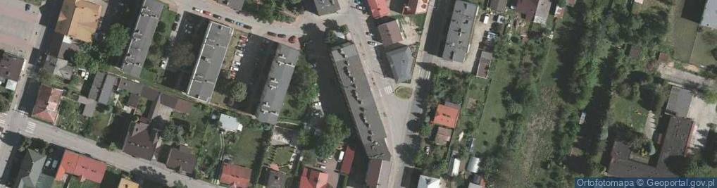 Zdjęcie satelitarne 1.Sklep Przemysłowo-Odzieżowy Beata Rybak2.Studio Kosmetyczne Ab Beata Rybak