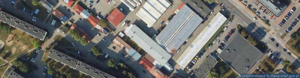 Zdjęcie satelitarne Mirosława Flisikowska Sklep Przemysłowy Mira