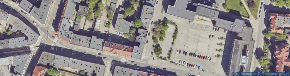 Zdjęcie satelitarne Mścisława Bula Sklep Manhattan