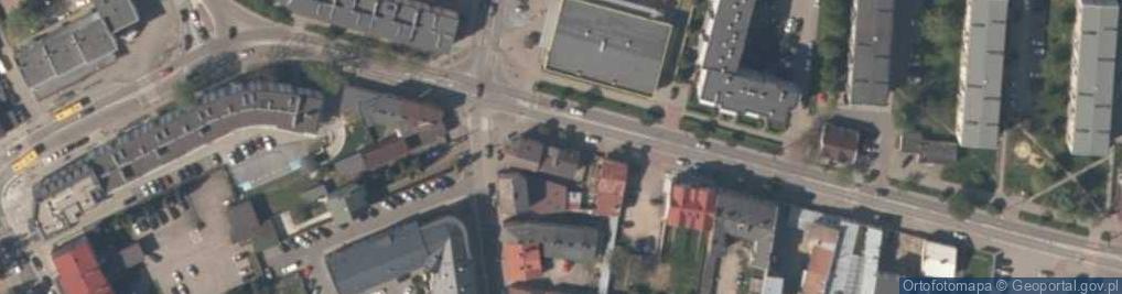 Zdjęcie satelitarne Odzież Sportowa Sklep Luz Maciej Dobrosz Hanna Mosakowska