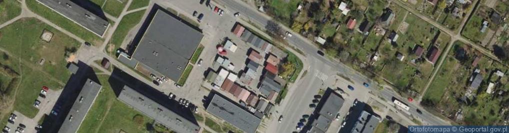 Zdjęcie satelitarne Odzieżowy - Sklep