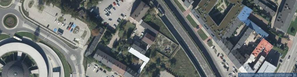 Zdjęcie satelitarne Sklep Odzieżowo Przemysłowy Bazarek Barbara Górecka Monika Górecka