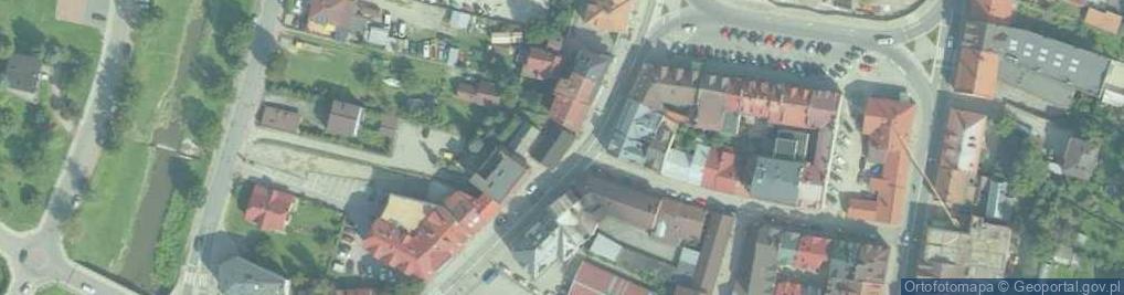 Zdjęcie satelitarne Sklep Odzieżowy Czarodziejka Wiesława Trojanowska