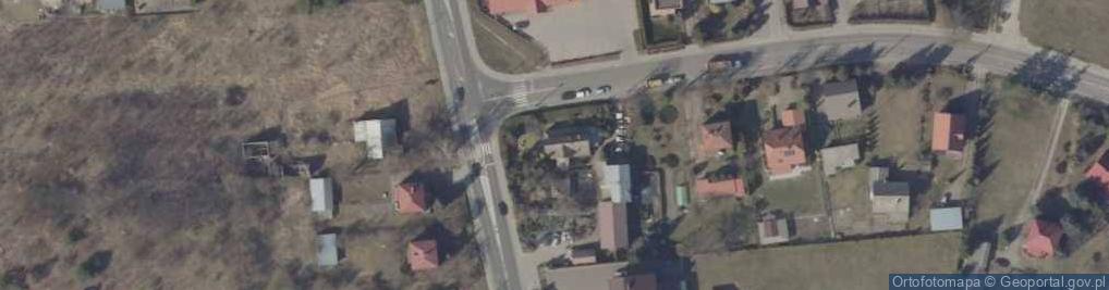 Zdjęcie satelitarne Centrum Ogrodnicze Natura Andrzej Kochański Dariusz Kochański Iz