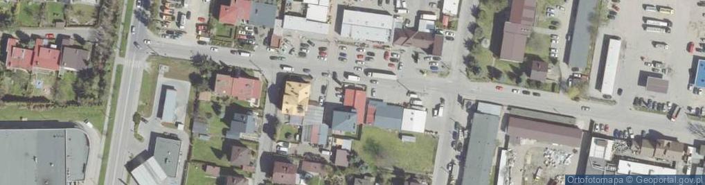 Zdjęcie satelitarne Hurtownia rolno-przemysłowa