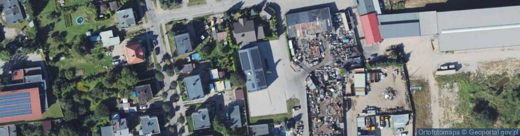 Zdjęcie satelitarne P. H. U. Centrala Nasienna w Chojnicach Roman Januszewski