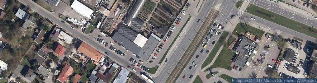 Zdjęcie satelitarne PNOS Centrum Ogrodnicze