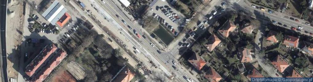 Zdjęcie satelitarne Rajski Ogród - Centrum Ogrodniczae