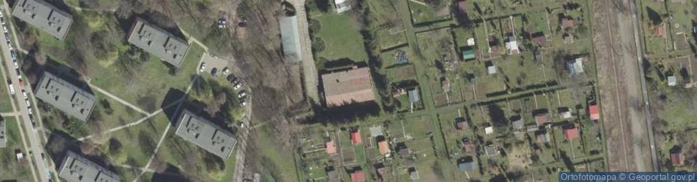 Zdjęcie satelitarne Dom Działkowca