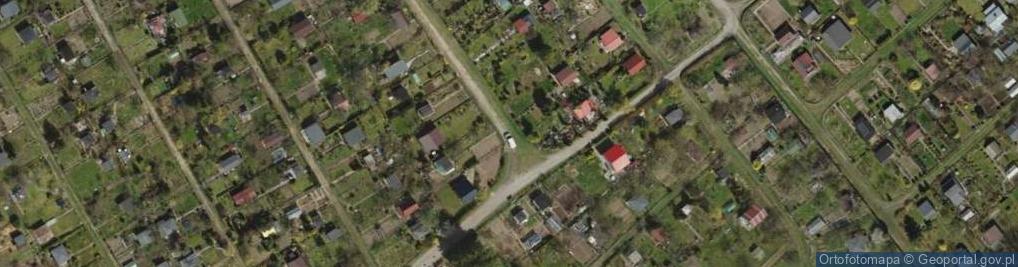 Zdjęcie satelitarne Ogródki Działkowe im. A. Domagalskiego
