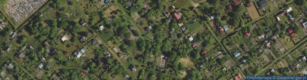 Zdjęcie satelitarne Ogródki Działkowe SERBINOWO