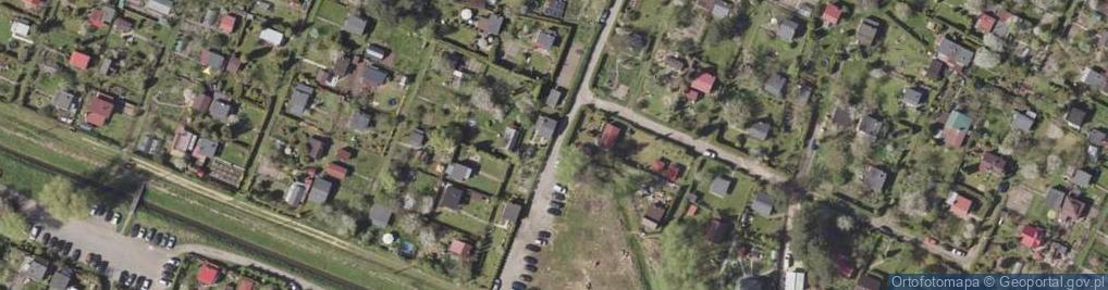 Zdjęcie satelitarne Ogródki działkowe