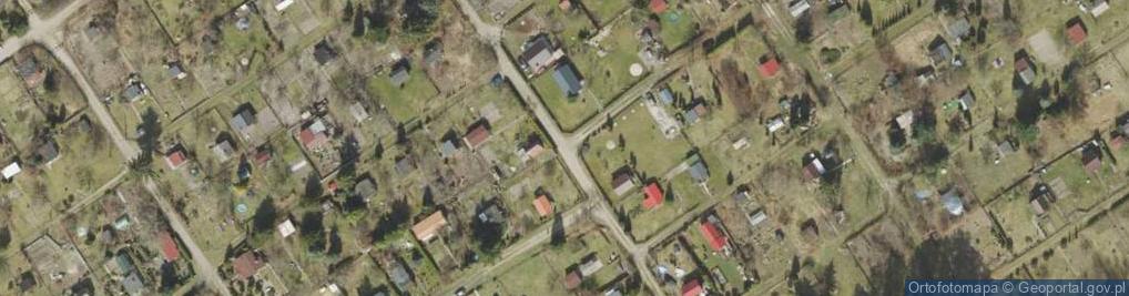 Zdjęcie satelitarne Ogródki działkowe
