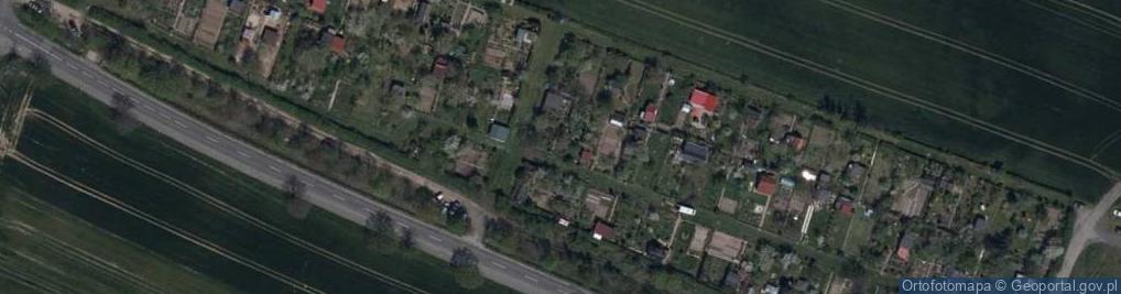 Zdjęcie satelitarne Ogródki działkowe