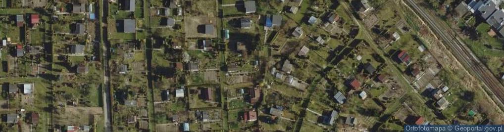 Zdjęcie satelitarne Ogródki działkowe