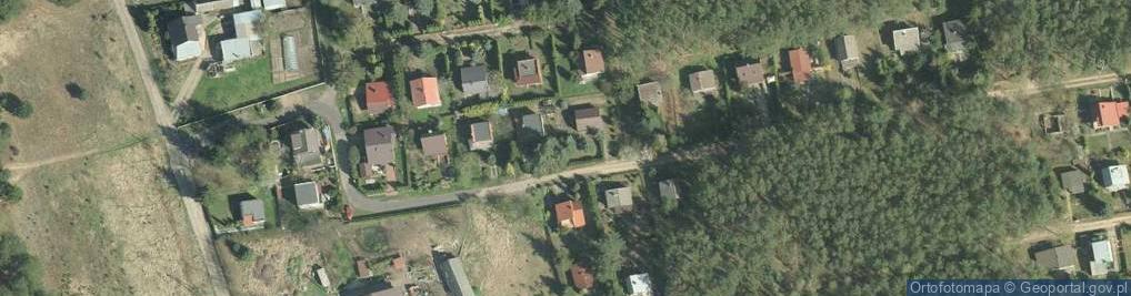 Zdjęcie satelitarne Polanki Leśne