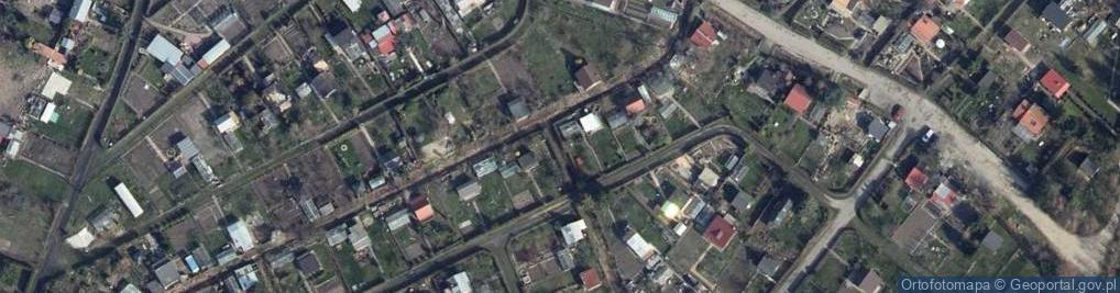 Zdjęcie satelitarne ROD im. Emilii Gierczak