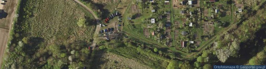 Zdjęcie satelitarne ROD Strachowice