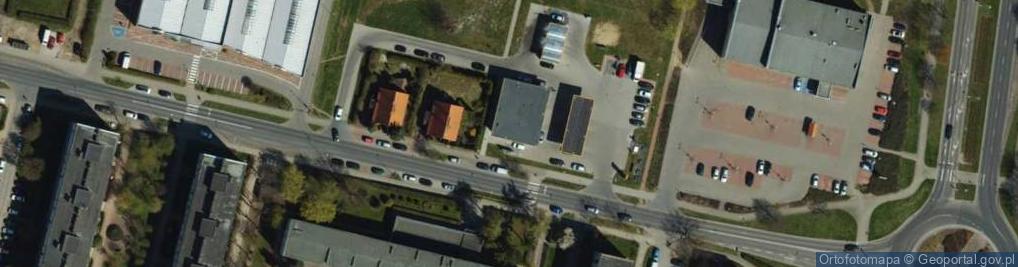 Zdjęcie satelitarne Oktan - Stacja paliw