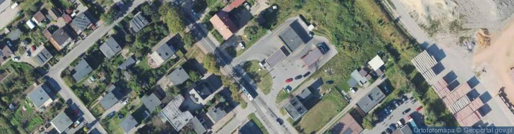Zdjęcie satelitarne Oktan - Stacja paliw