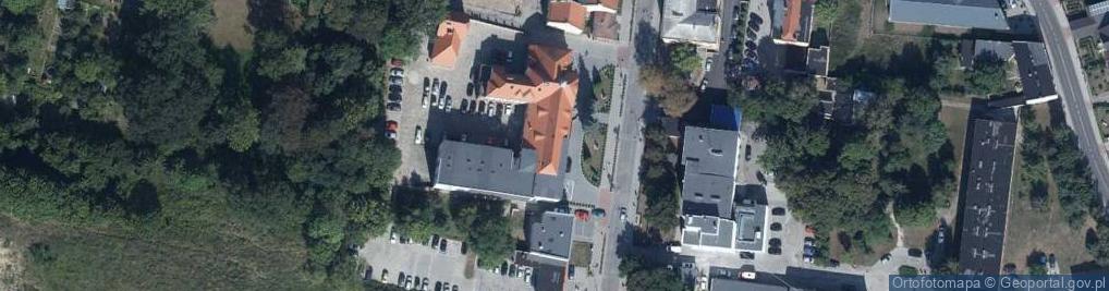 Zdjęcie satelitarne Polski Związek Niewidomych