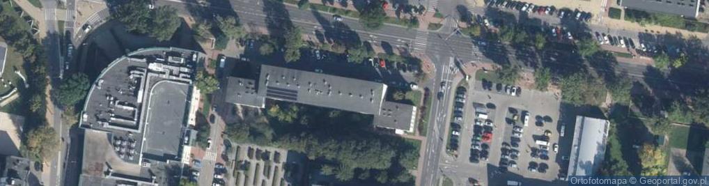 Zdjęcie satelitarne Puławskie Centrum Przedsiębiorczości