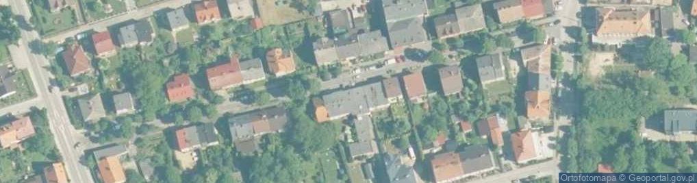 Zdjęcie satelitarne Stowarzyszenie im. dr Edmunda Wojtyły w Wadowicach