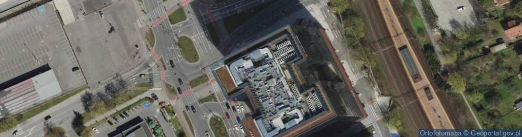Zdjęcie satelitarne Cztery strony świata