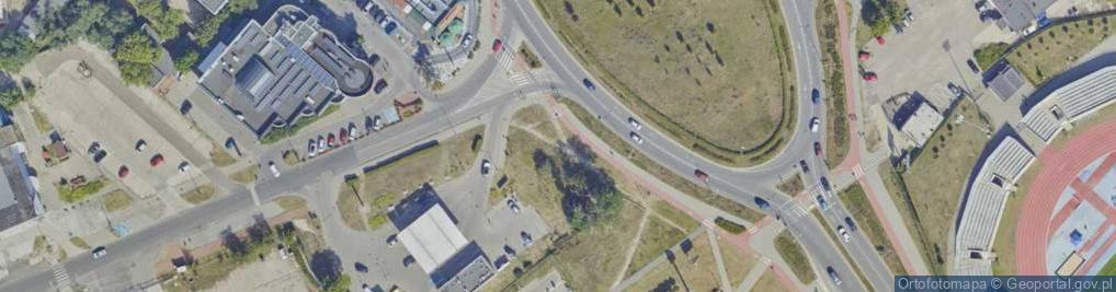 Zdjęcie satelitarne ORLEN Paczka Automaty