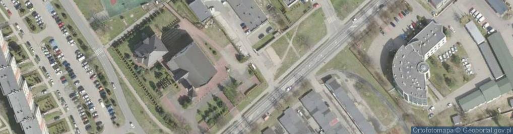 Zdjęcie satelitarne ORLEN Paczka Automaty