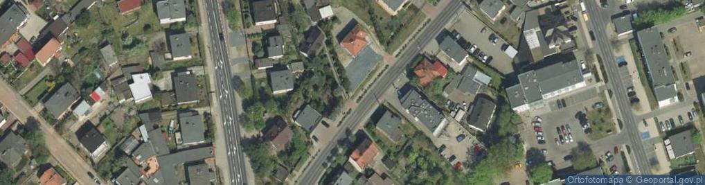 Zdjęcie satelitarne ORLEN Paczka Automaty