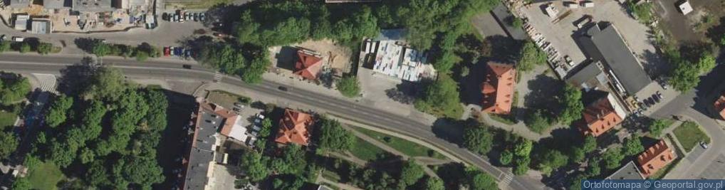Zdjęcie satelitarne ORLEN Paczka Automaty