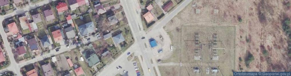 Zdjęcie satelitarne ORLEN Paczka Automaty