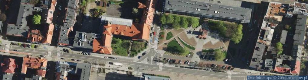 Zdjęcie satelitarne ORLEN Paczka Automaty