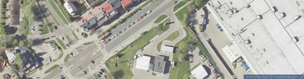 Zdjęcie satelitarne ORLEN Paczka Automaty