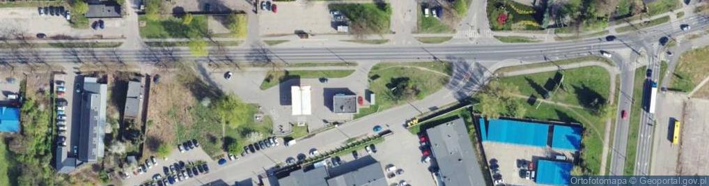 Zdjęcie satelitarne ORLEN Paczka Automaty